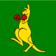 Australian Flag Boxing Kangaroo